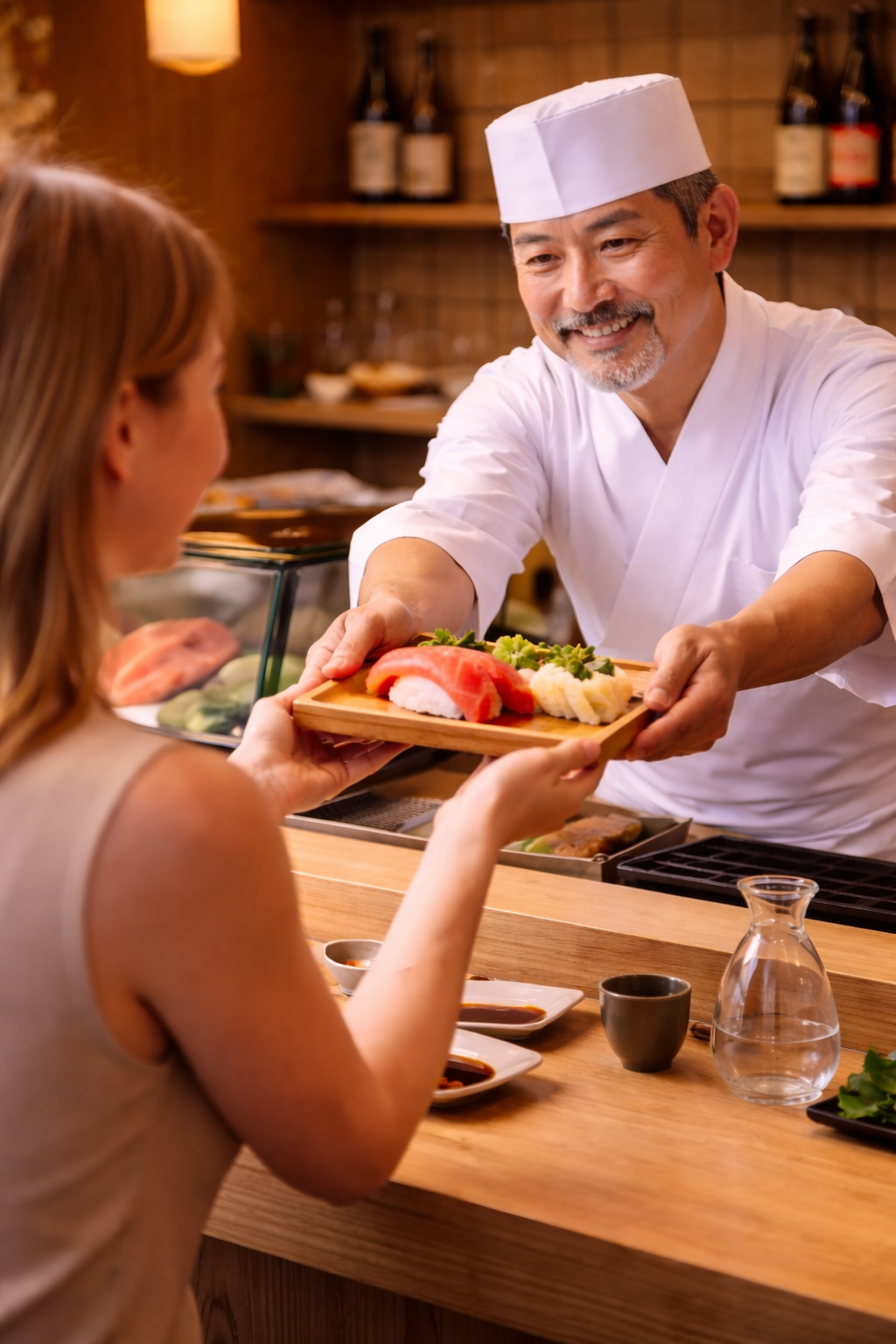 Expérience culinaire japonaise — restaurant kappo